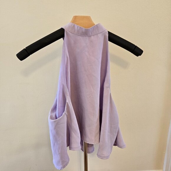 Tobi Halter Style Top Light Purple Womens Size M - Picture 3 of 9